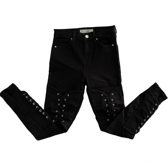 TOPSHOP MOTO JAMIE HIGH WAIST JEANS - Picture 2 of 7